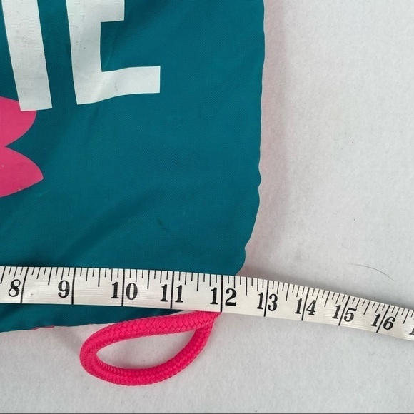 UNDER ARMOUR Womens Undeniable Sackpack Drawstring Backpack “Hate my Game” - Picture 9 of 10